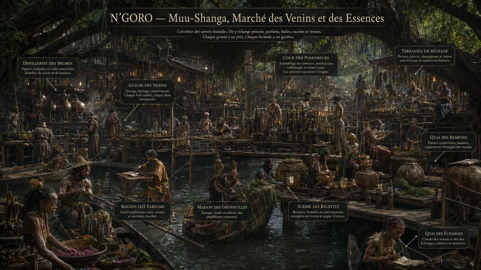 Marche des venins de N'Goro